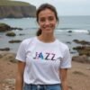 Jazz painted-style womens t-shirt