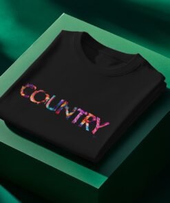 Alternative view of Country painted-style mens t-shirt