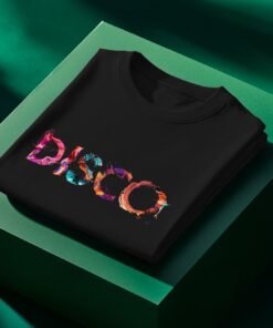 Alternative view of Disco painted-style mens t-shirt