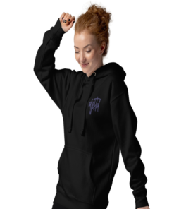Alternative view of djektd Tag Numerals womens hoodie
