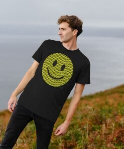 djektd Happy House mens t-shirt