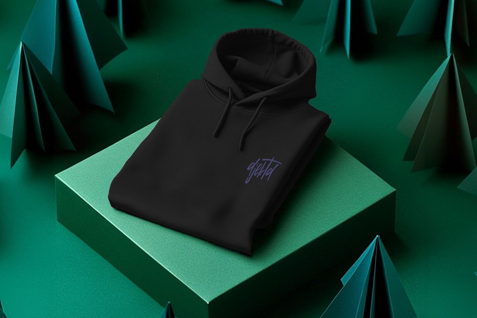 djektd Tag Numerals mens hoodie - Image 3