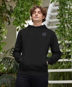 Alternative view of djektd Tag Numerals mens hoodie