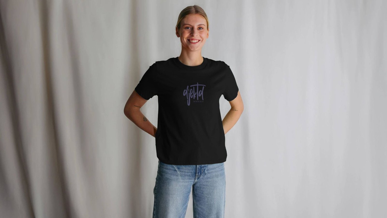 djektd Tag Numerals womens t-shirt - Image 6