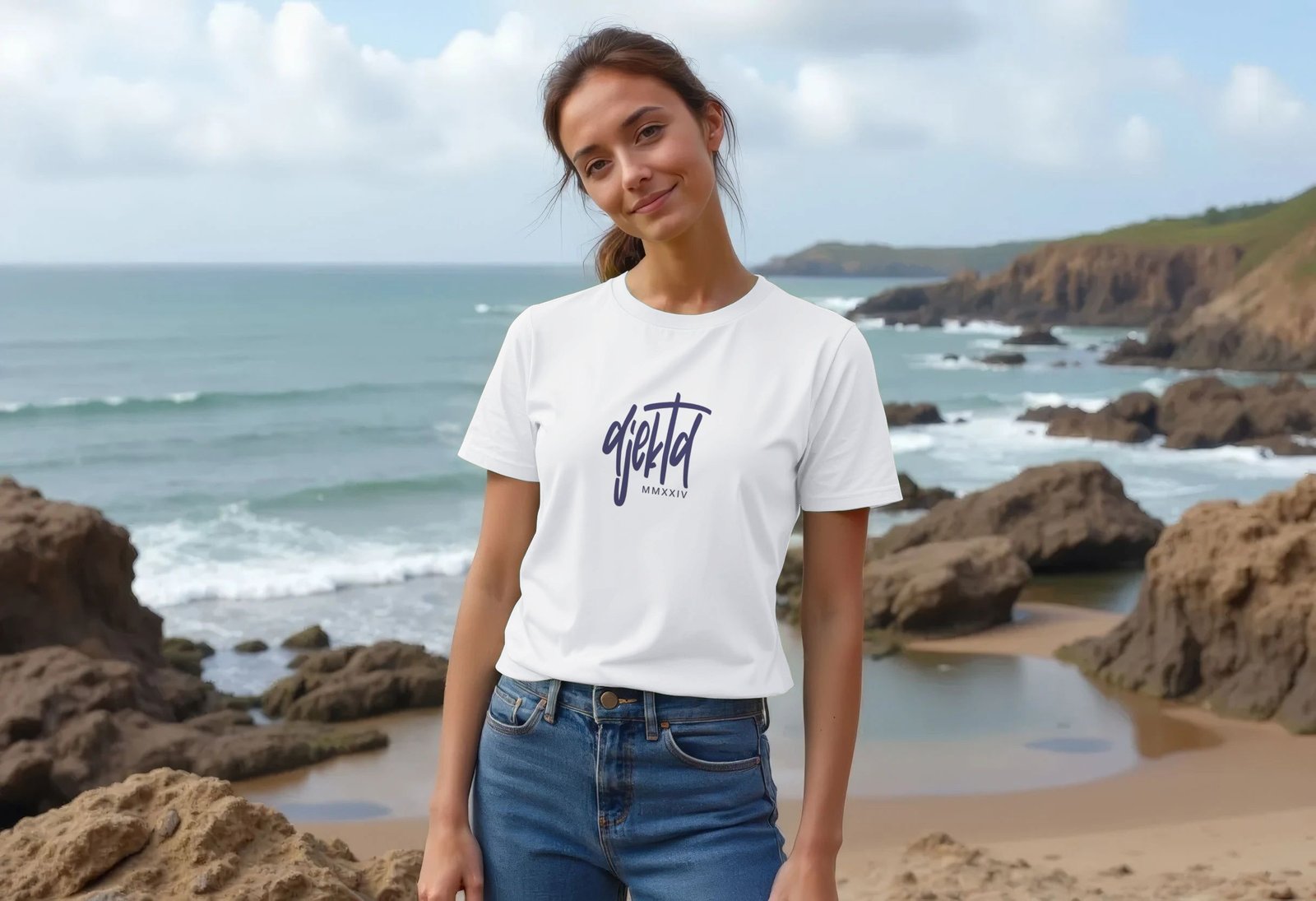 djektd Tag Numerals womens t-shirt - Image 5