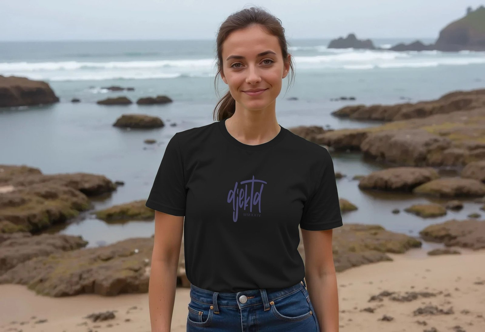 djektd Tag Numerals womens t-shirt - Image 4