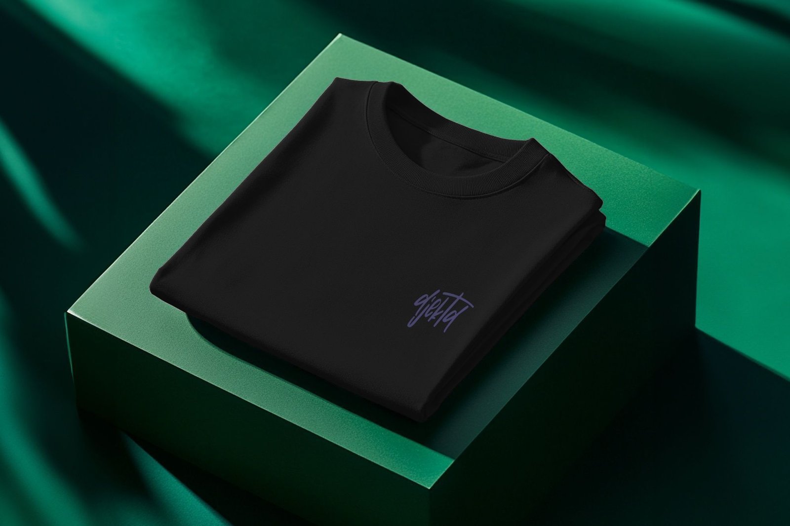 djektd Tag pocket logo mens t-shirt - Image 2