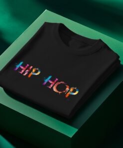 Alternative view of Hip Hop painted-style mens t-shirt
