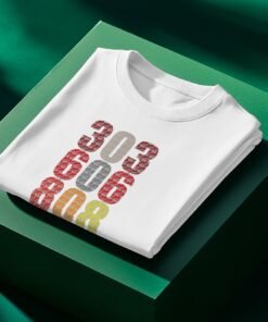 Alternative view of djektd iconic drums mens t-shirt