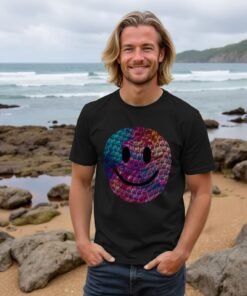 "Oily" Happy House mens t-shirt