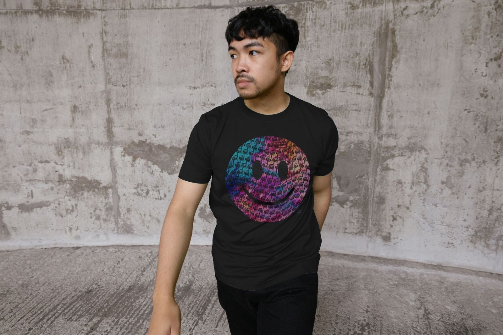 "Oily" Happy House mens t-shirt - Image 4