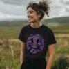"Purple Head" Happy House womens t-shirt