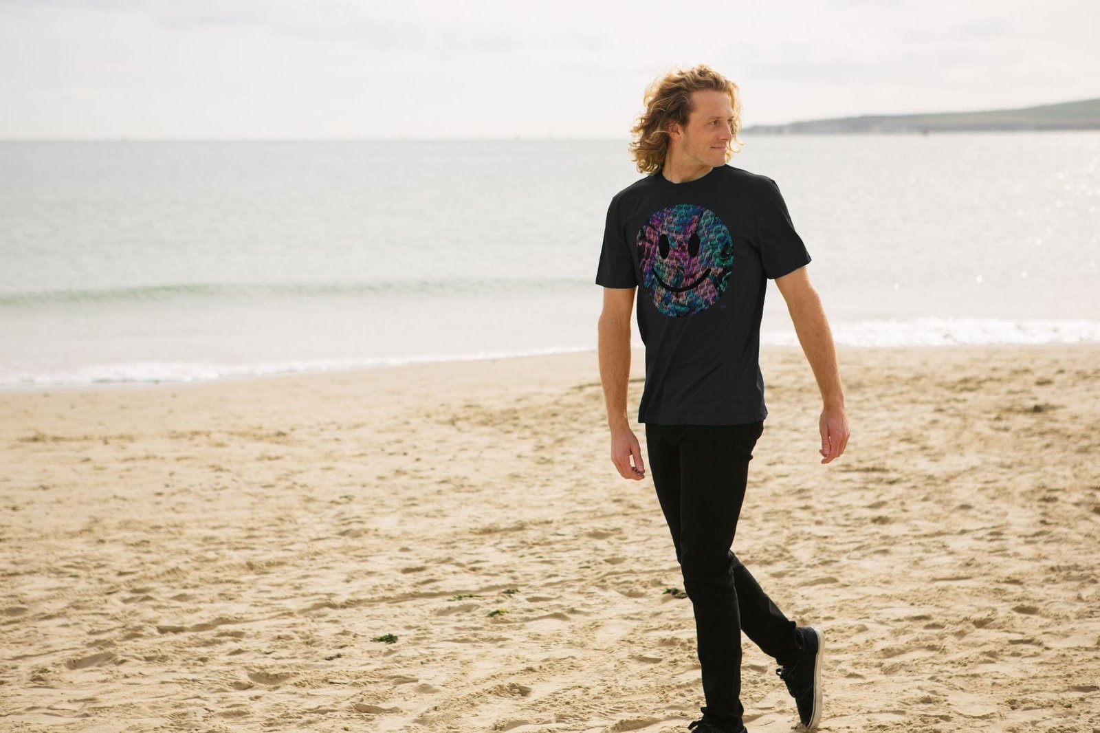 "Soap Bubble" Happy House mens t-shirt - Image 4