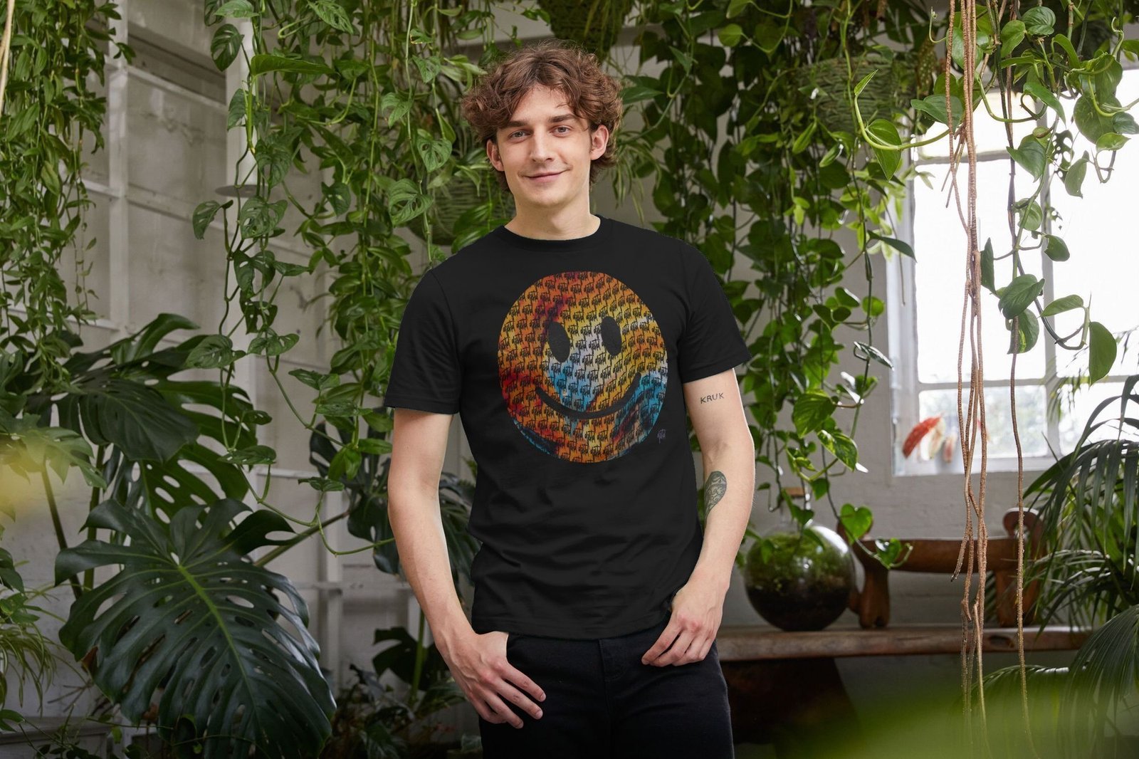 "Sunny" Happy House mens t-shirt