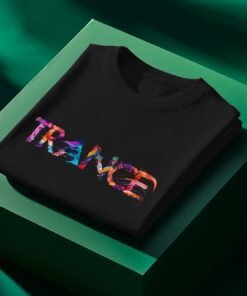 Alternative view of Trance painted-style womens t-shirt